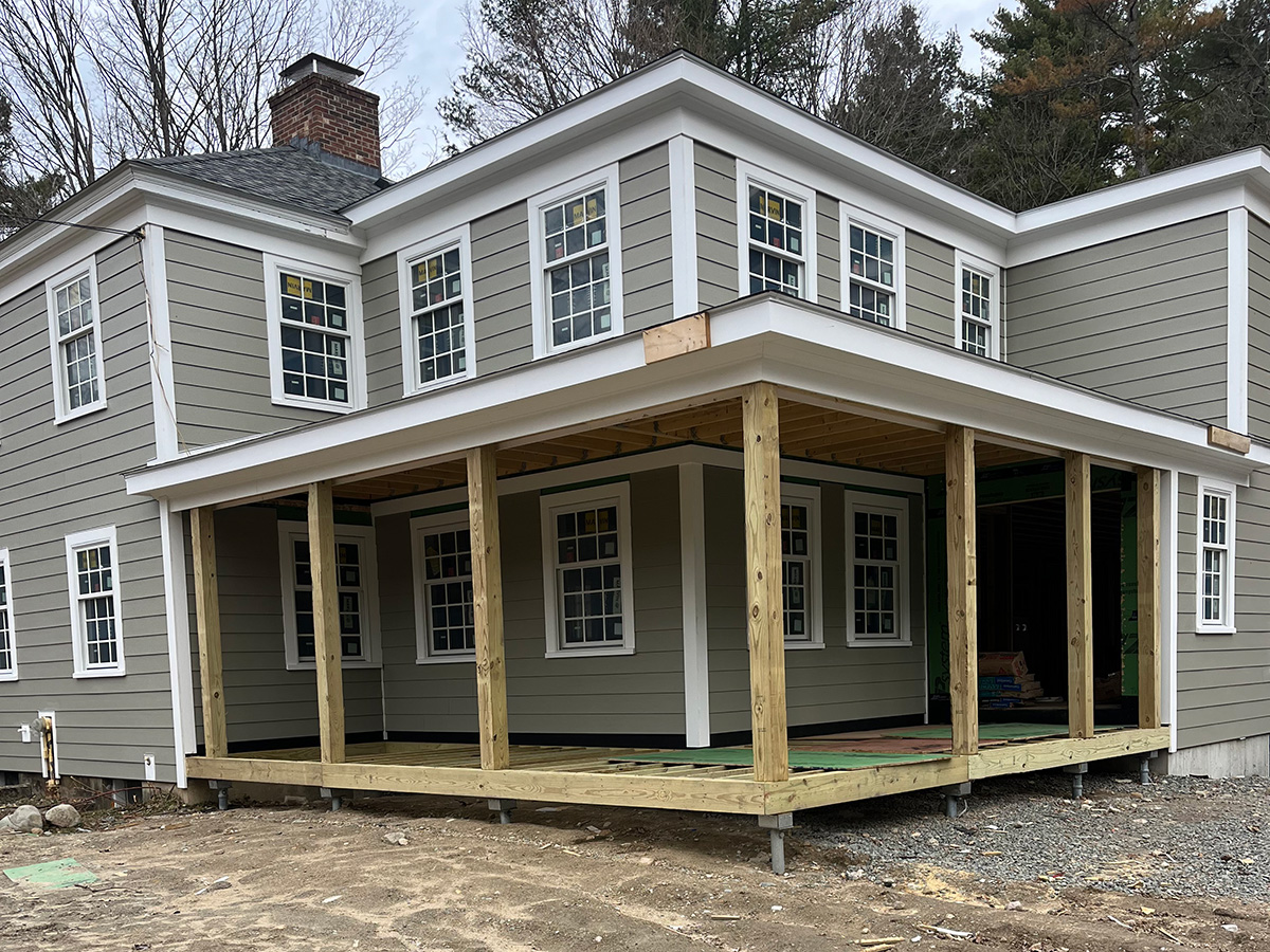 Foundation Work in Foxboro, MA